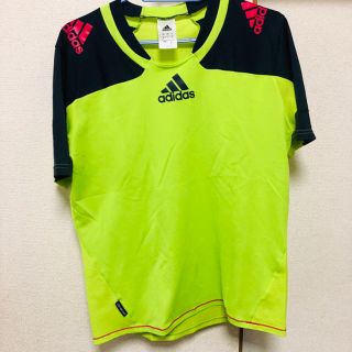 アディダス(adidas)のちょこ様専用 ハンドボール サッカー Tシャツ スポーツウェア イエロー 蛍光色(ウェア)