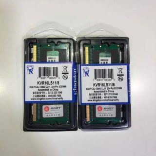 新品ノートPC用メモリ DDR3 8GBx2PC3L 12800s1600Mh(ノートPC)