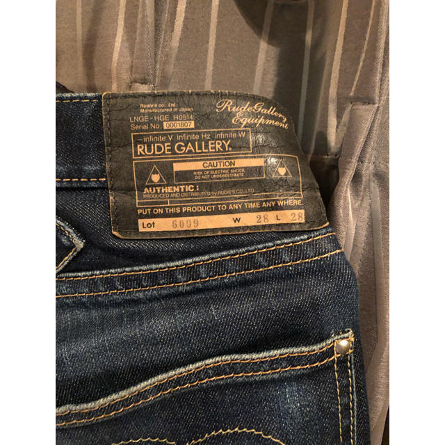 RUDE GALLERY(ルードギャラリー)のルードギャラリー デニムパンツ  メンズのパンツ(デニム/ジーンズ)の商品写真