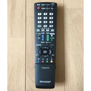 シャープ(SHARP)の【未使用】シャープ AQUOS テレビリモコン GA932WJSA(その他)