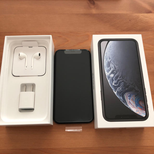 新品未使用 iPhoneXR 64G ブラック