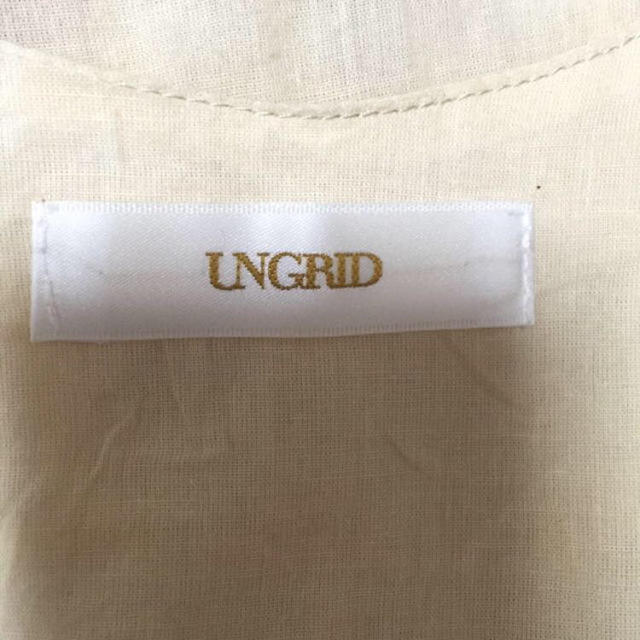 Ungrid(アングリッド)の刺繍ワンピース レディースのワンピース(ひざ丈ワンピース)の商品写真