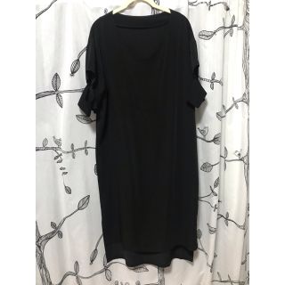 アンティカ(antiqua)のantiqua ワンピース BLACK 完売商品 夏SALE！！(ロングワンピース/マキシワンピース)