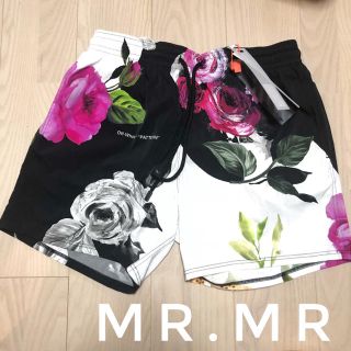 オフホワイト(OFF-WHITE)のoff-white VILEBREQUIN Flower Swim Shorts(ショートパンツ)