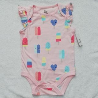 ベビーギャップ(babyGAP)の新品　baby gap 12month ～18month ロンパース80cm(ロンパース)