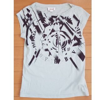 ディーゼル(DIESEL)のDIESEL Tシャツ レディース S ライトグリーン(Tシャツ(半袖/袖なし))