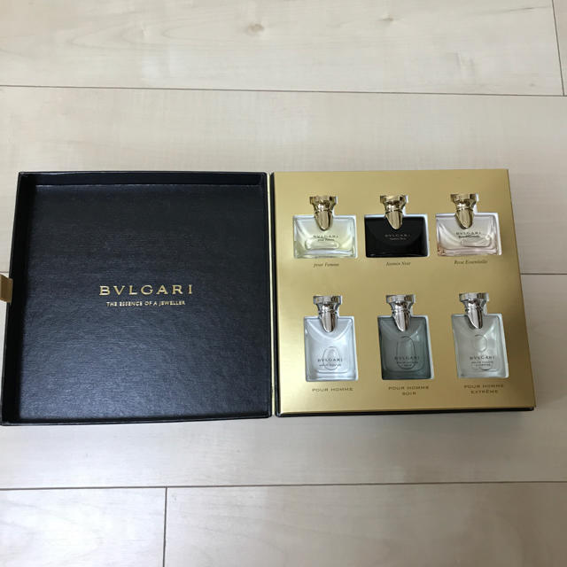 BVLGARI(ブルガリ)の新品未使用ブルガリ ミニ香水セット コスメ/美容の香水(ユニセックス)の商品写真