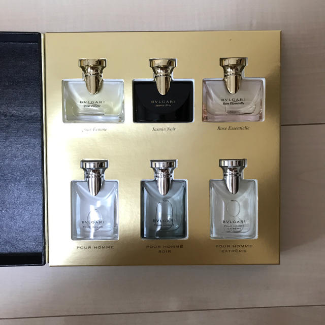 BVLGARI(ブルガリ)の新品未使用ブルガリ ミニ香水セット コスメ/美容の香水(ユニセックス)の商品写真