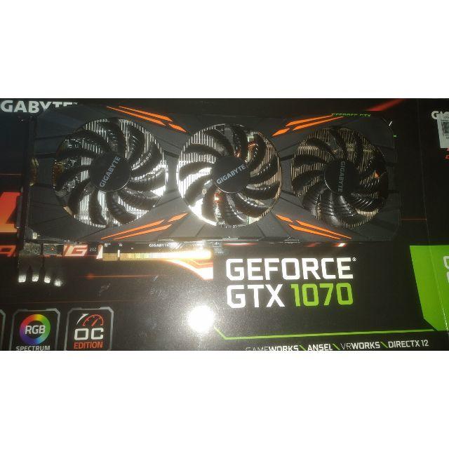 PCパーツ【12月8日大幅値下げ済み！】GeForce GTX 1070 G1Gaming