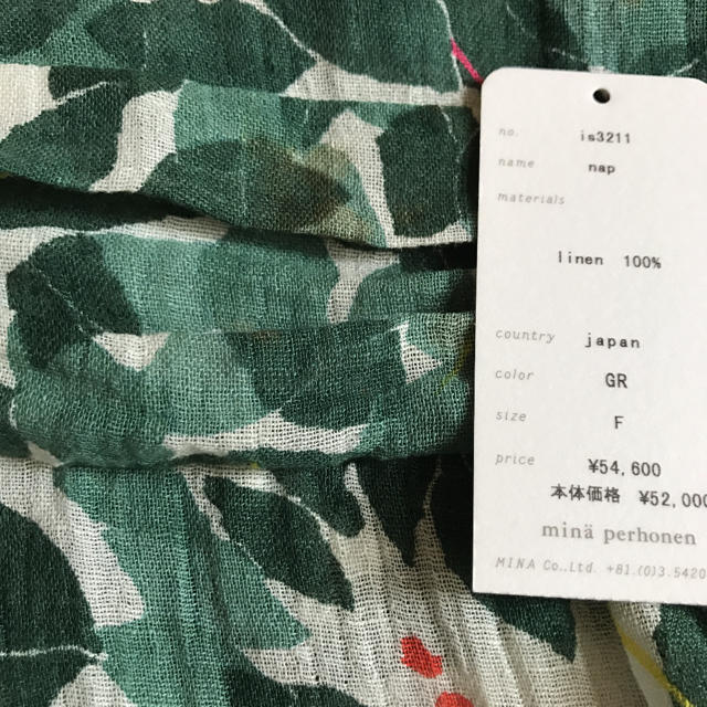 ミナペルホネン nap ワンピース ミナペルホネン nap ワンピース