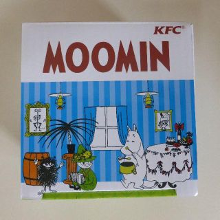 新品・未使用 KFCケンタッキー ムーミン レンジOK 耐熱容器 蓋つき(食器)