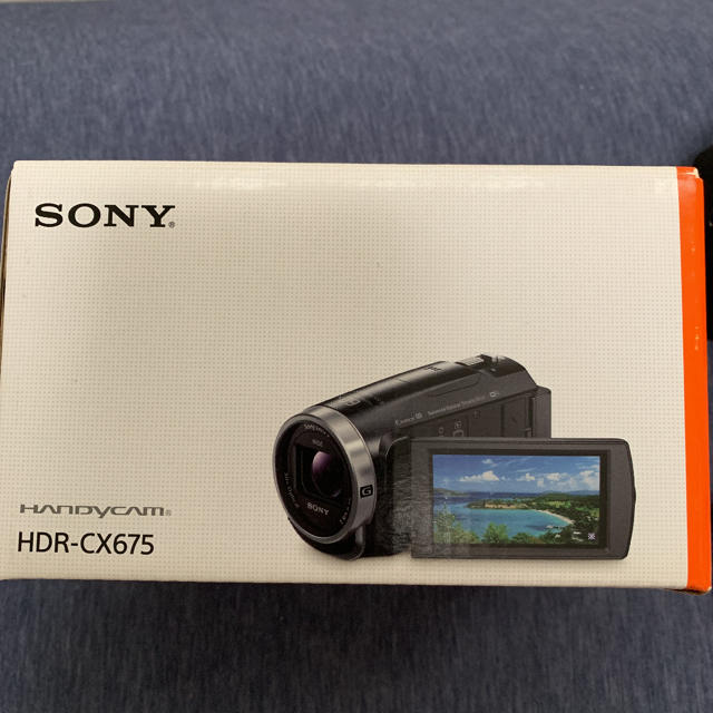 SONY(ソニー)のSONY HANDYCAM HDR-CX675 ビデオカメラ スマホ/家電/カメラのカメラ(ビデオカメラ)の商品写真