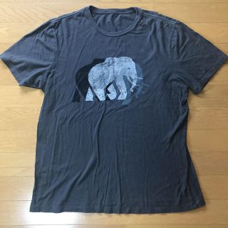 バナナリパブリック(Banana Republic)のバナナリパブリック Tシャツ グレー L(Tシャツ/カットソー(半袖/袖なし))