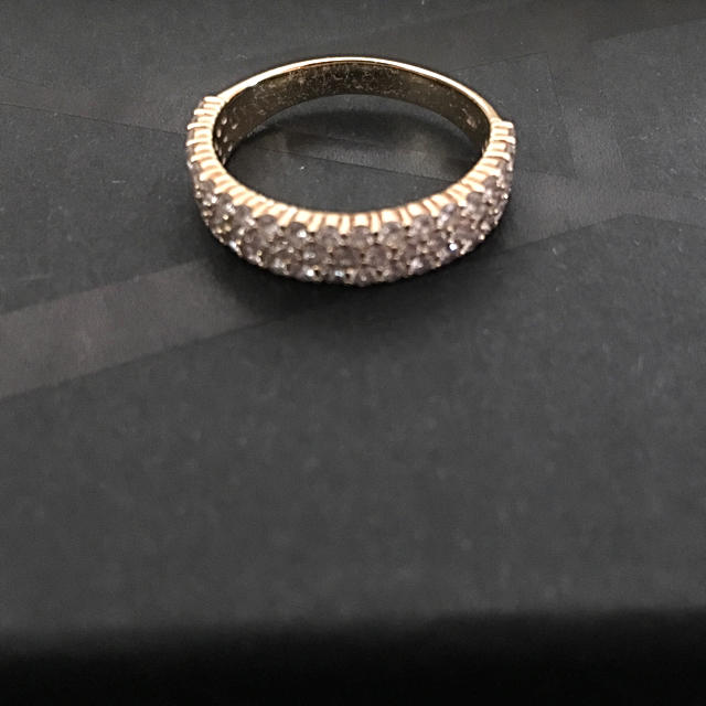 ダイヤ ハーフエタニティ リング   レディースのアクセサリー(リング(指輪))の商品写真