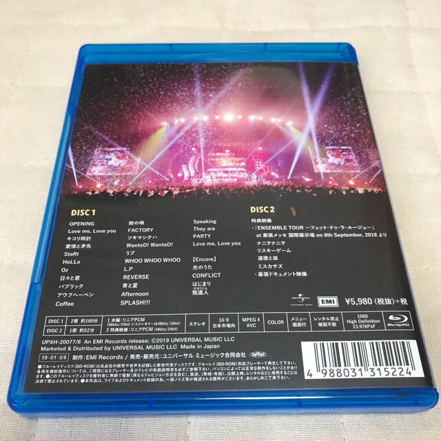 Mrs.GREEN APPLE『ENSEMBLE TOUR』Blu-ray