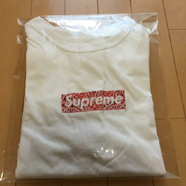 supreme box logo tee ペイズリー supreme box logo tee ペイズリー
