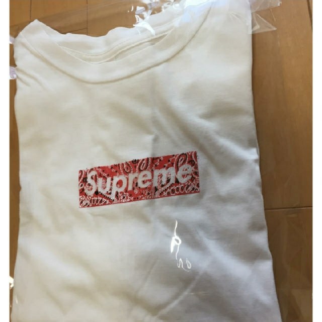 supreme box logo tee ペイズリー supreme box logo tee ペイズリー