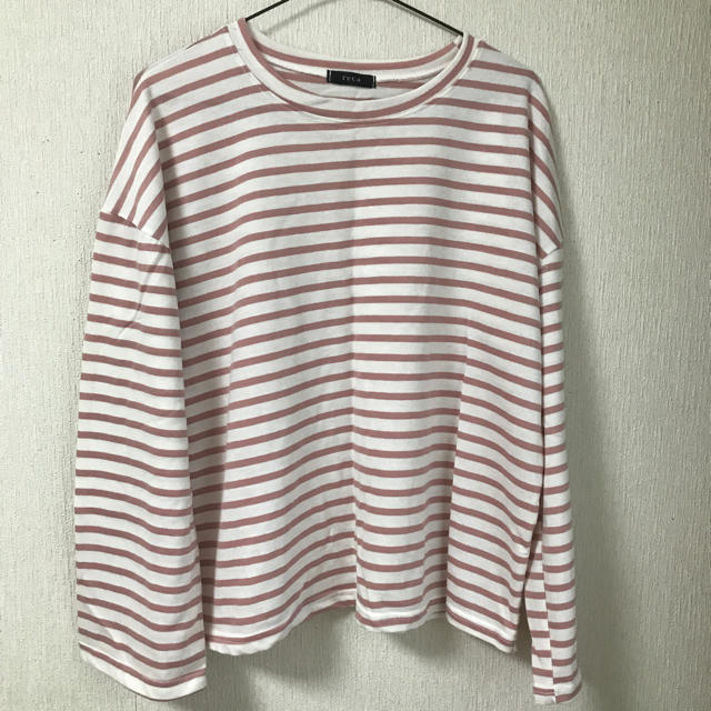 UNIQLO(ユニクロ)のreca 長袖ボーダーカットソー レディースのトップス(カットソー(長袖/七分))の商品写真