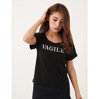 リエンダ(rienda)のrienda VAGILE ロゴT/SH(Tシャツ(半袖/袖なし))