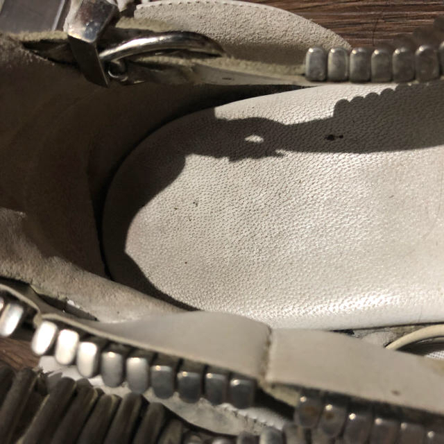 TOGA(トーガ)のトーガ toga サンダル 白 37 レディースの靴/シューズ(サンダル)の商品写真