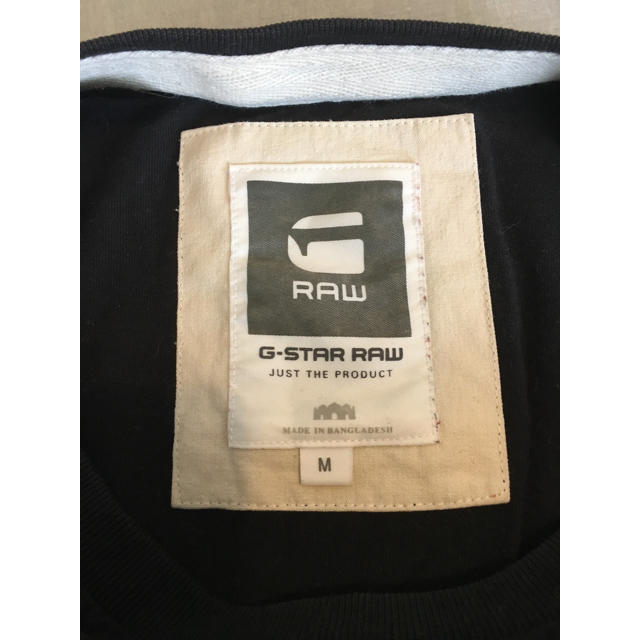 G-STAR RAW(ジースター)のG-STAR  RAW メンズ Tシャツ ブラック メンズのトップス(Tシャツ/カットソー(半袖/袖なし))の商品写真
