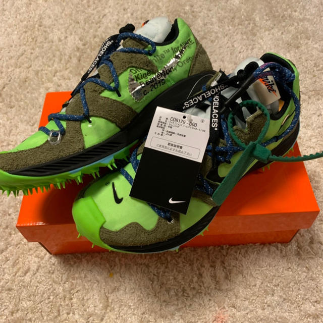 OFF-WHITE(オフホワイト)の最終値下げ OFF-WHITE×NIKE ZOOM TERRA KIGER  レディースの靴/シューズ(スニーカー)の商品写真