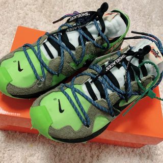 オフホワイト(OFF-WHITE)の最終値下げ OFF-WHITE×NIKE ZOOM TERRA KIGER (スニーカー)