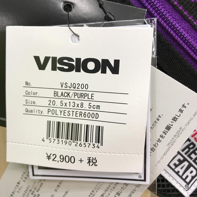 VISION STREET WEAR(ヴィジョン ストリート ウェア)の新品☆ヴィジョンストリートウエア☆ボディバッグ メンズのバッグ(ボディーバッグ)の商品写真