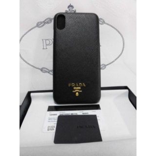 プラダ(PRADA)のプラダ iPhone XS MAX 黒 未使用新品 送料込(iPhoneケース)