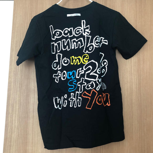 back numberツアーTシャツ エンタメ/ホビーのタレントグッズ(ミュージシャン)の商品写真