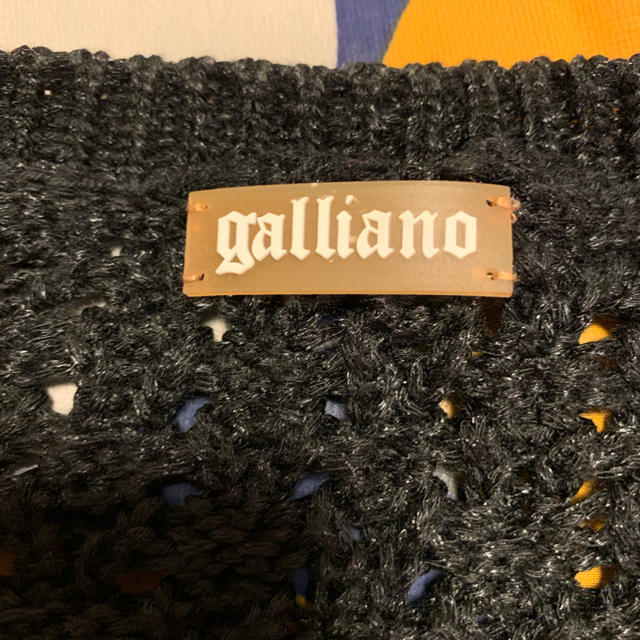 GALLIANO(ガリアーノ)のjhon galliano ジョン ガリアーノ ニットボレロ M レディースのトップス(カーディガン)の商品写真