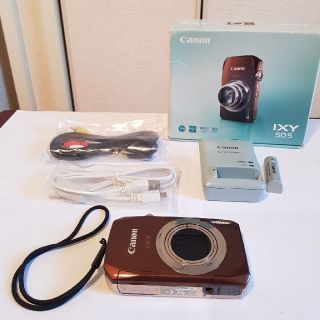 キヤノン(Canon)のCANON IXY50S カメラ 新品未使用 ブラウン(コンパクトデジタルカメラ)