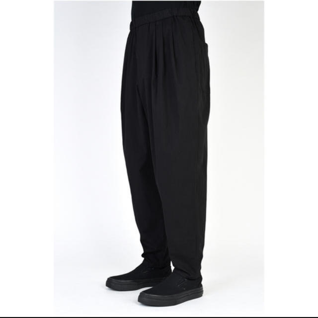 3TUCK TAPERED WIDE PANTS 新品 1