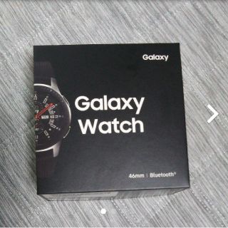 サムスン(SAMSUNG)の(国内正規品)SAMSUNG GALAXYwatch 46mm(腕時計(デジタル))