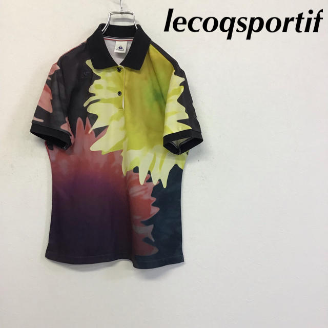 le coq sportif(ルコックスポルティフ)の 美品 lecoq sportif ポロシャツ スポーツウェア ランニングにも レディースのトップス(ポロシャツ)の商品写真