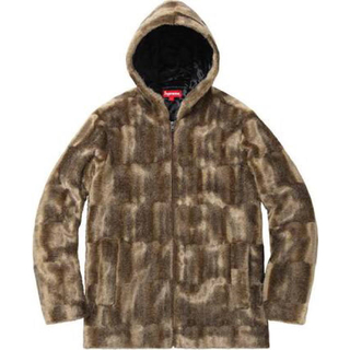 シュプリーム(Supreme)のsupreme faux fur hooded zip jacket(その他)