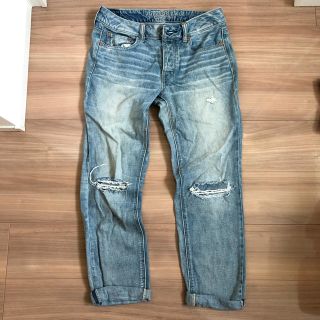 アメリカンイーグル(American Eagle)のAE トムガール ダメージデニム(デニム/ジーンズ)