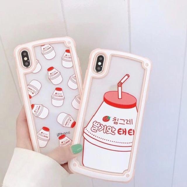 Iphoneケース 韓国 ピンク おしゃれ 海外 テンアール Iphone8 Xの通販 By J ラクマ