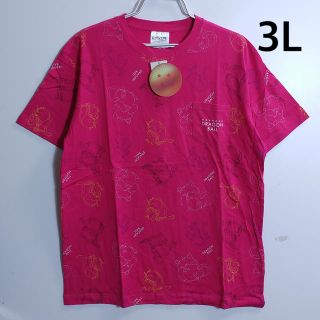 新品 3L XXL ドラゴンボール カリン様 ビックサイズ Tシャツ ピンク(Tシャツ/カットソー(半袖/袖なし))