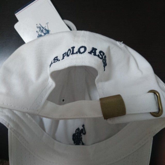 POLO RALPH LAUREN(ポロラルフローレン)の U.S.POLO ASSN.  白  キャップ  ポロ ラルフローレン レディースの帽子(キャップ)の商品写真