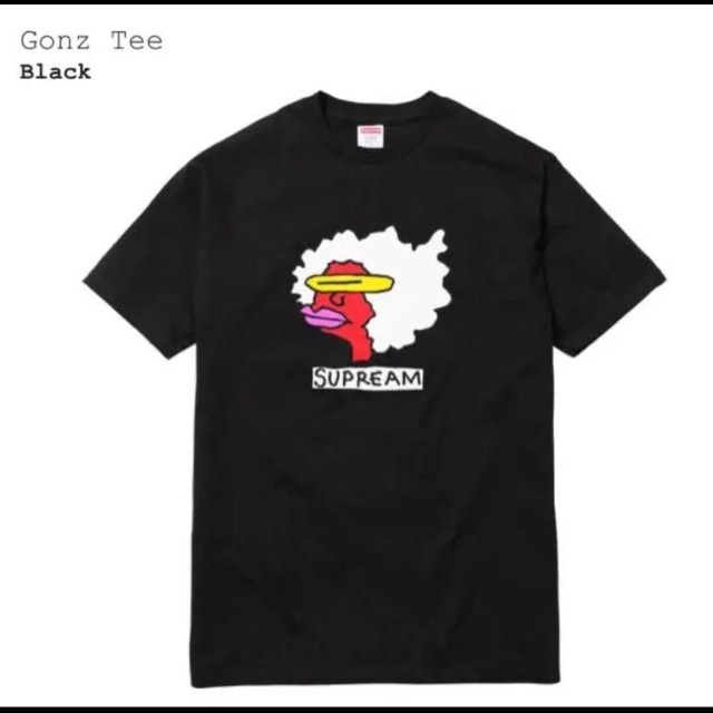 Supreme gonz tee 黒 M