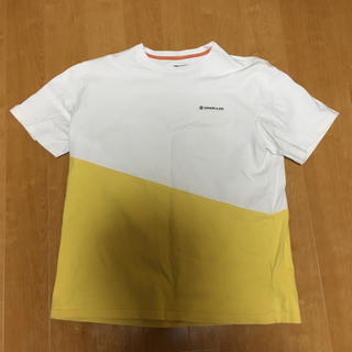 ビームス(BEAMS)のTシャツ chari&co L ホワイト イエロー(Tシャツ/カットソー(半袖/袖なし))