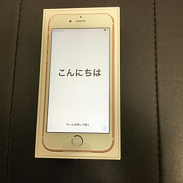 iPhone6s Rose Gold 32GB simロック解除済