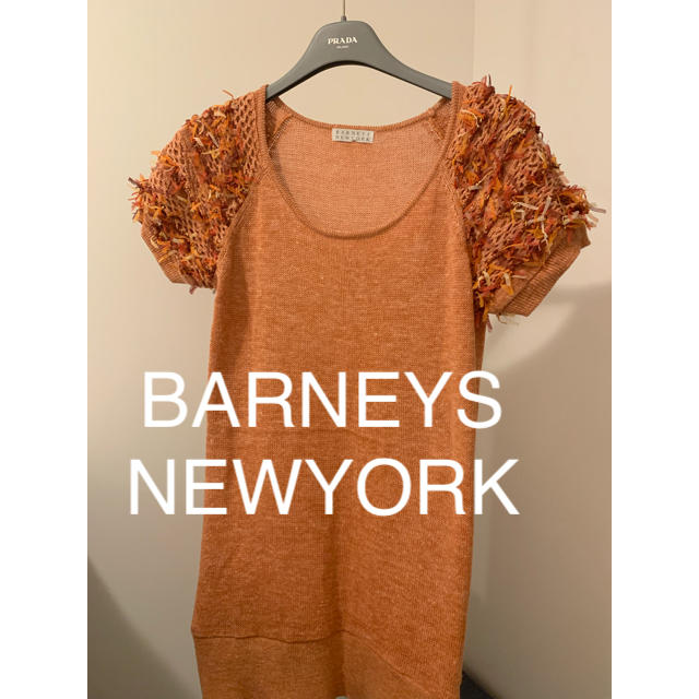 BARNEYS NEW YORK(バーニーズニューヨーク)のBARNEYS NEWYORK ニット ワンピース レディースのワンピース(ひざ丈ワンピース)の商品写真