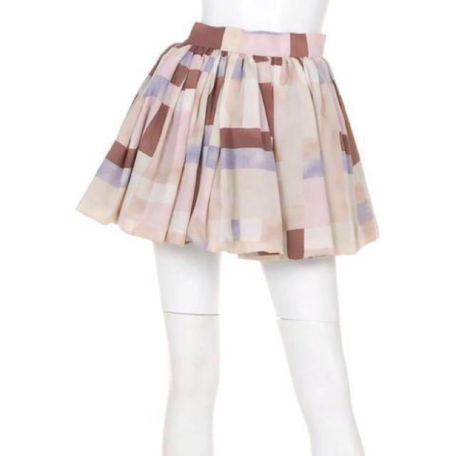 SNIDEL(スナイデル)のsnidel ランダムチェック柄スカート レディースのスカート(ミニスカート)の商品写真