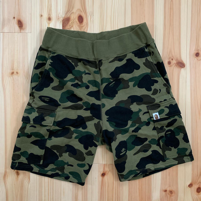 CAMO SWEAT SHORTSメンズ