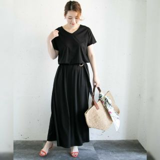 アーバンリサーチロッソ(URBAN RESEARCH ROSSO)の☆tell様専用☆ 【アーバンリサーチ ロッソ】2WAYカットマキシワンピース(ロングワンピース/マキシワンピース)