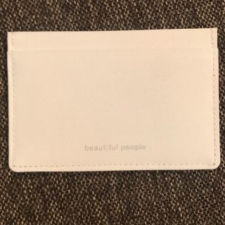 ビューティフルピープル(beautiful people)のbeautiful people  定期券入れ(名刺入れ/定期入れ)