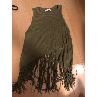 ベルシュカ(Bershka)のbershka ノースリーブ(シャツ/ブラウス(半袖/袖なし))