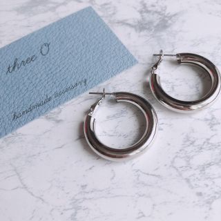 トゥデイフル(TODAYFUL)の【silver hoop pierce/Silver925post】(ピアス)